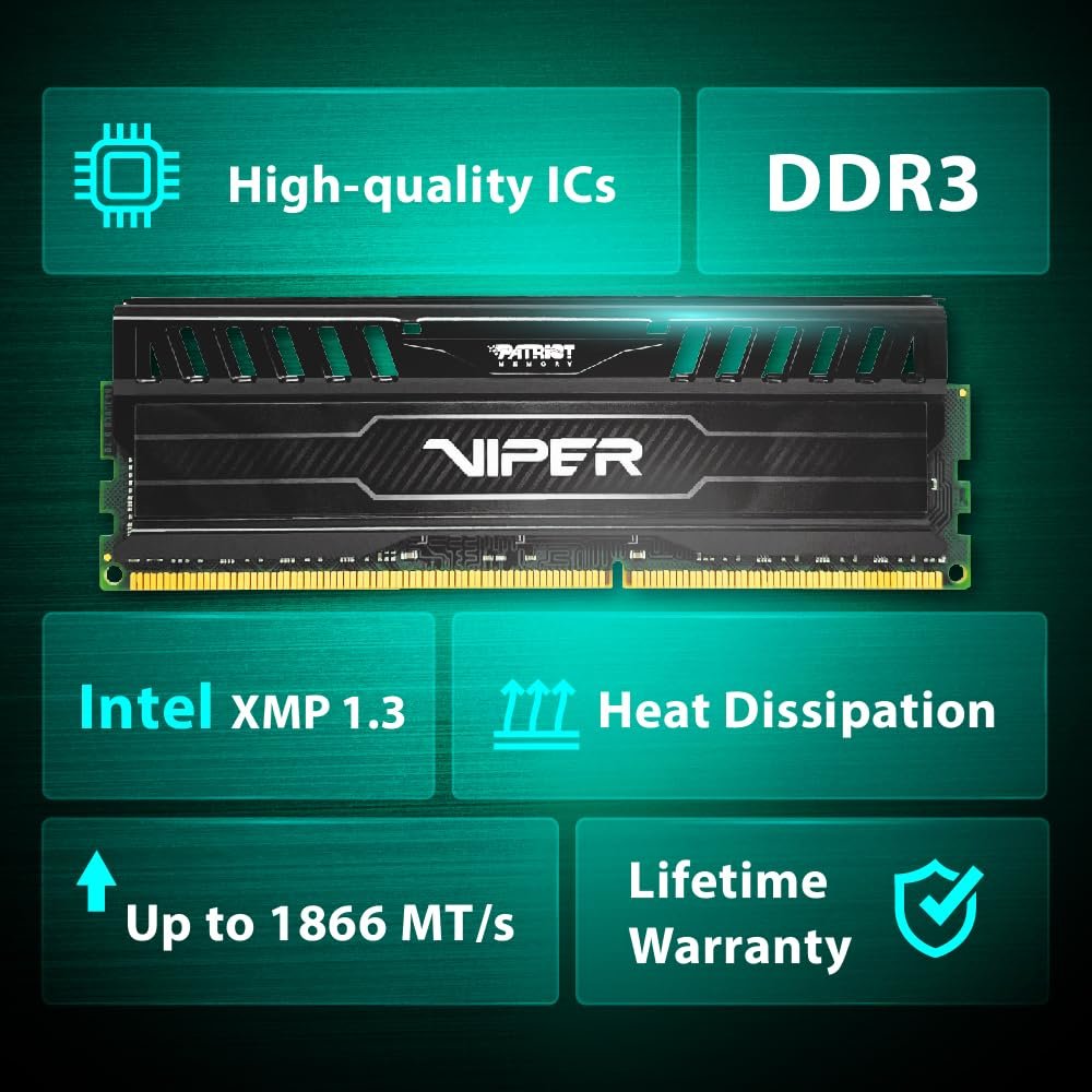A-Tech 16GB (2x8GB) DDR3 1600MHz DIMM PC3-12800 UDIMM Non-ECC 2Rx8 Dual Rank 1.5V CL11 240-Pin thumbnail