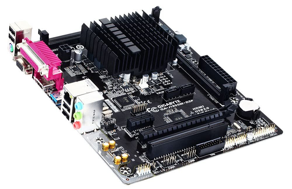 GA-J1800M-D3P Intel CPU onboardSocket Micro-ATX Intel H61 Express Chipset DDR3 Motherboard thumbnail